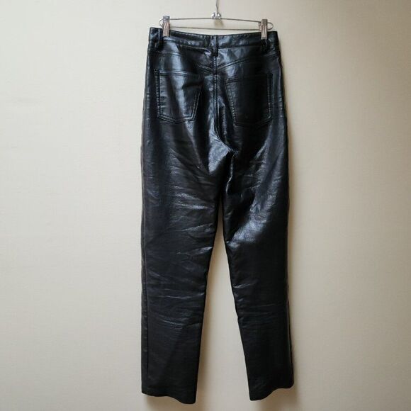 Aritzia Wilfred black faux leather pants / 4 - Picture 4 of 6